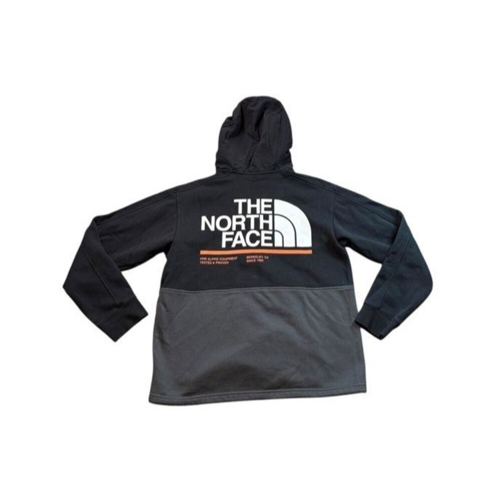 The North Face Hoodie Men Size Medium Graphic Collection 1/2 Zip Jacket Pullover